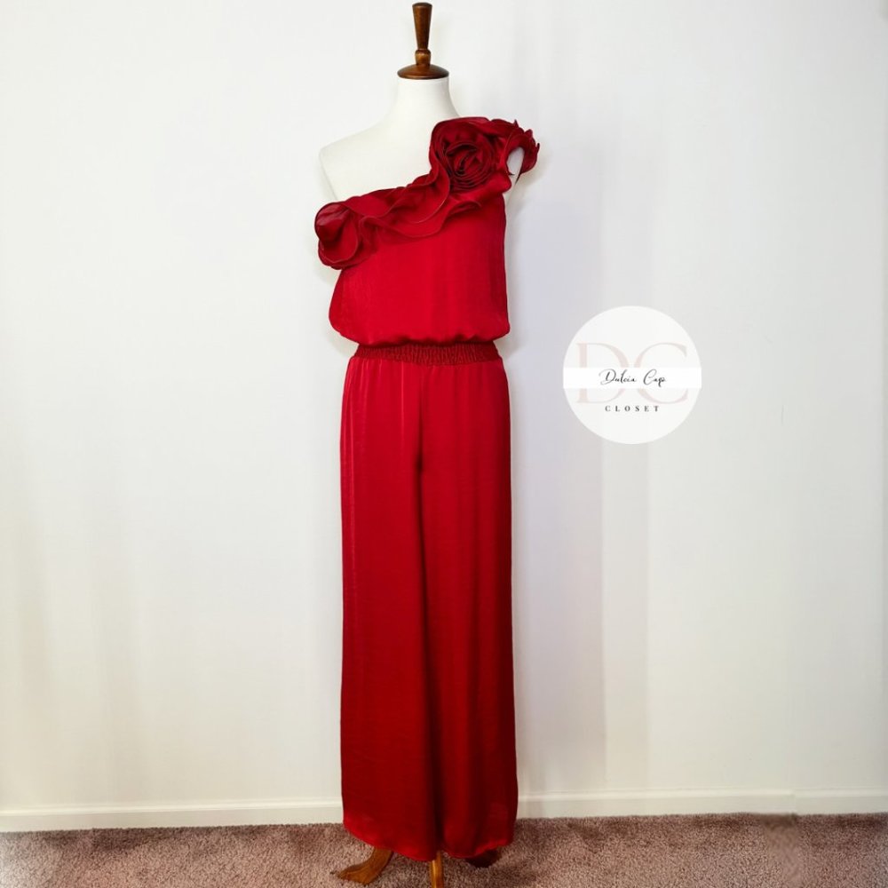IVONNE Jumpsuite Red Size Small
